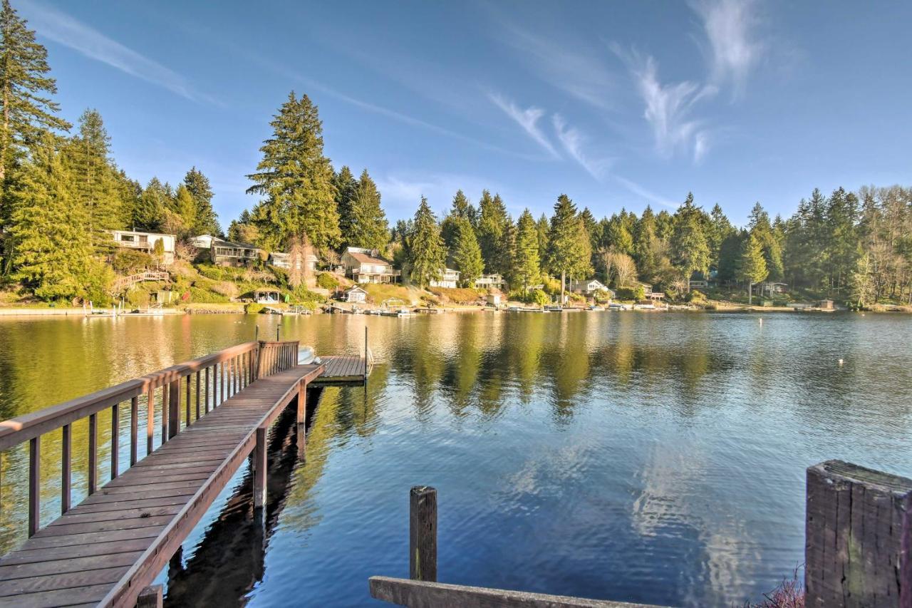 The Peacock House - Waterfront Home With Hot Tub! Олимпия Экстерьер фото